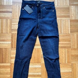 PAIGE dark wash HOXTON ANKLE NWT